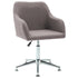 Swen Studio -  Swivel Dining Chairs 6 pcs Taupe Fabric (UK/IE/FI/NO only) (6x331507)